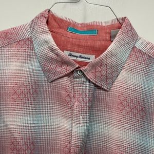 Tommy Bahama linen/cotton blend shirt